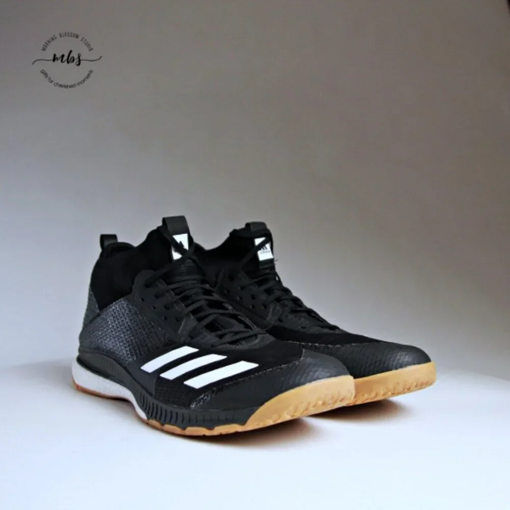 Adidas Crazyflight‎ X 3 Mid Mid Volleyball Sneakers Black Men 15
